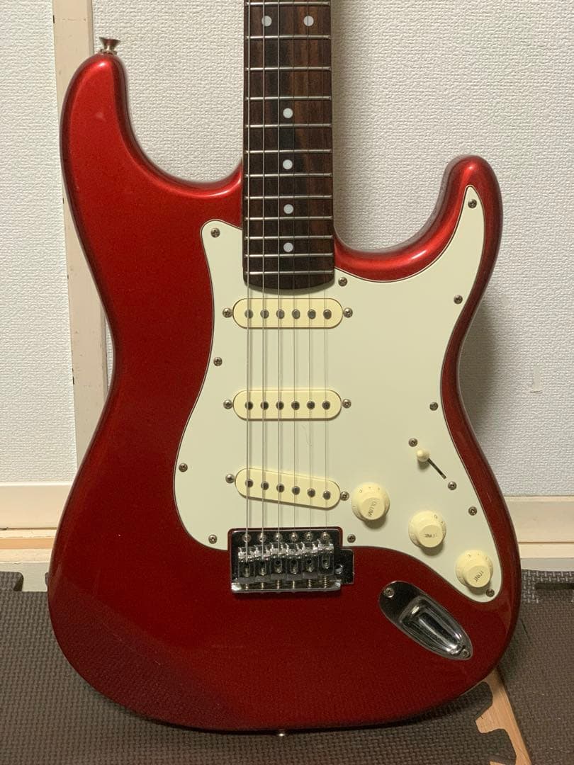 busker's バスカーズ ストラトキャスター ストラト ST 赤　レッド