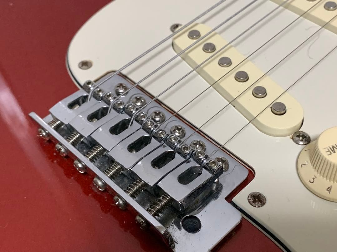 busker's バスカーズ ストラトキャスター ストラト ST 赤　レッド