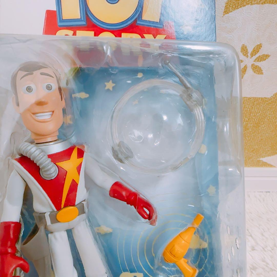 トイストーリー　ウッディ　フィギュア　スペースミッション　希少