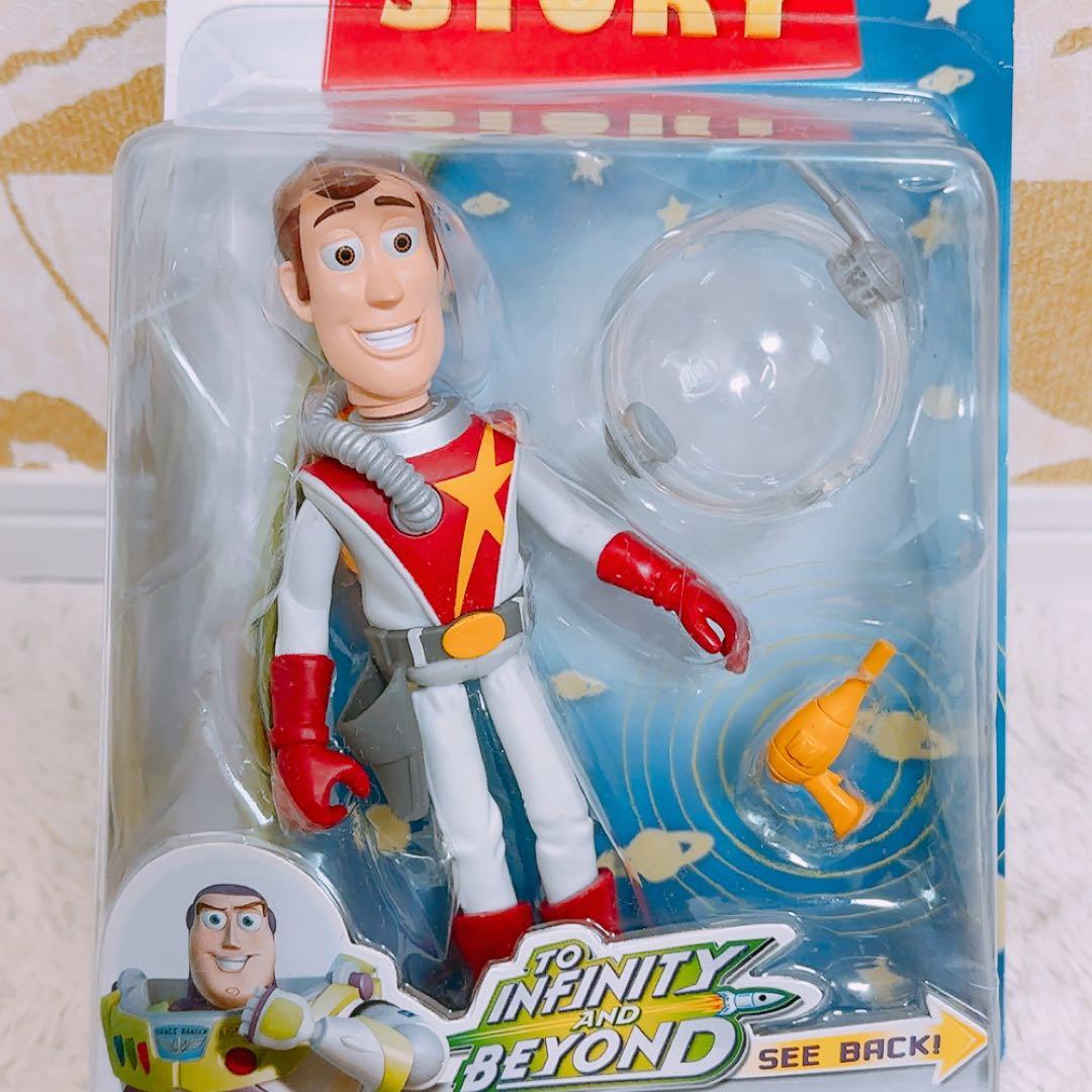 トイストーリー　ウッディ　フィギュア　スペースミッション　希少