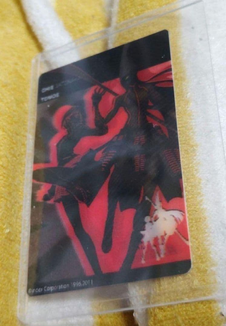 激レア!!!入手困難!!ペルソナ4 千枝 チェンジングステッカー 3D