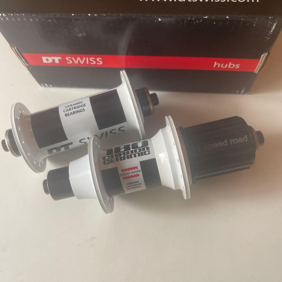未使用 DT SWISS カーボンセラミックハブ 28H ロード シマノ11S