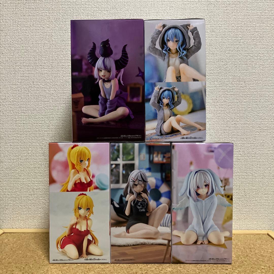 Relaxtime 5品　＊　ホロライブ　星街すいせい　天音かなた　他