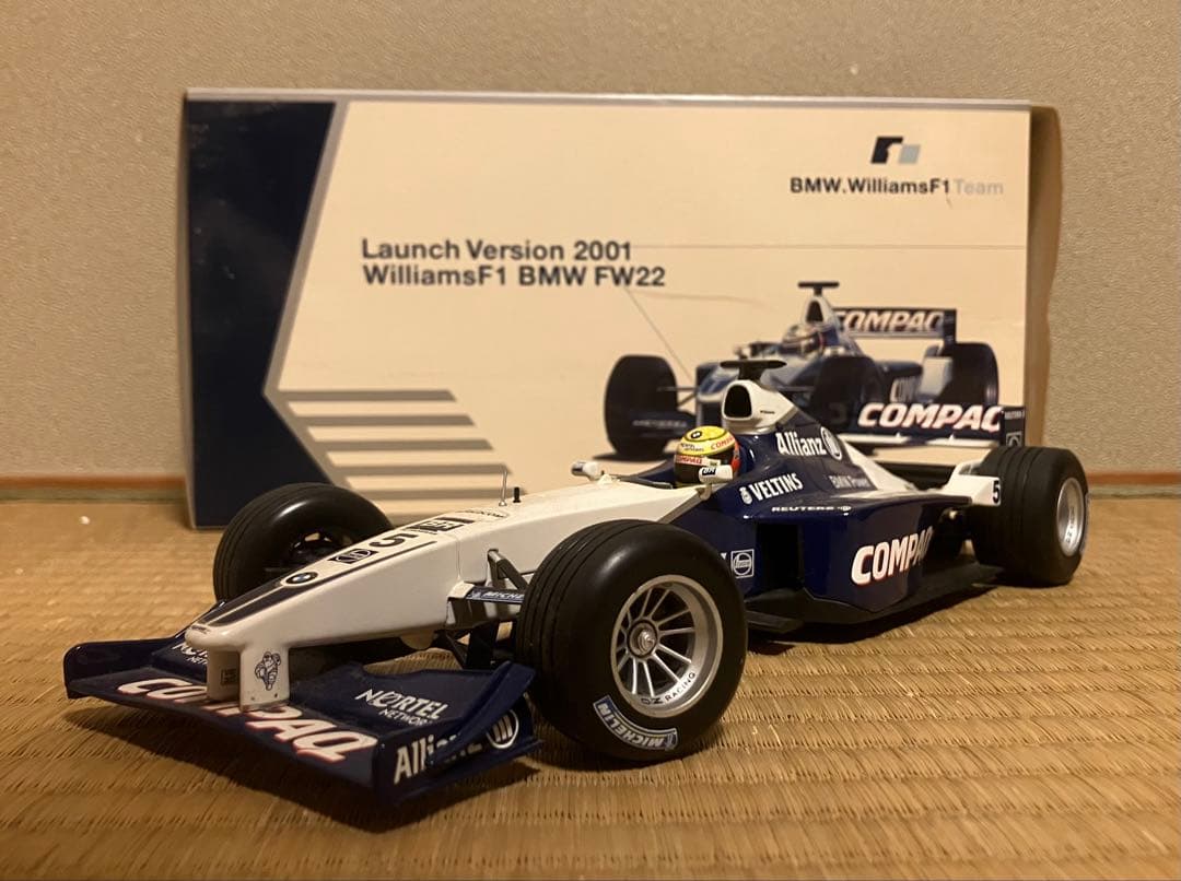 1/18 ミニチャンプス製 WilliamsF1  FW22 2001