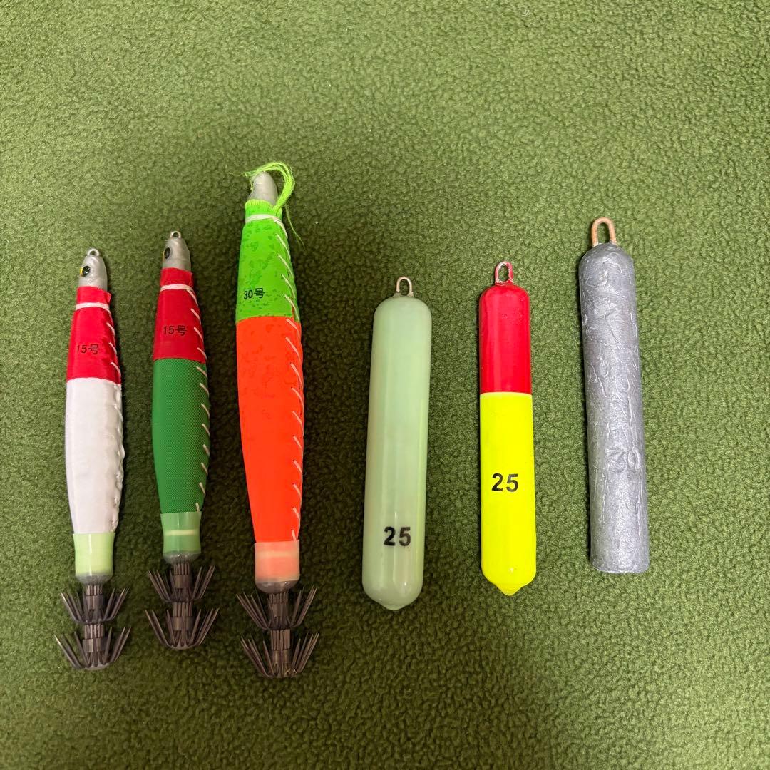 イカメタル引退セット まとめ売り コロコロスッテ、デュエル　イージースリム80㎜