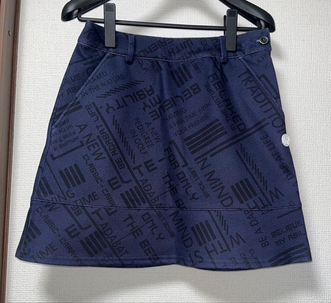 【新品タグ付】adabat ゴルフスカート2点セット 定価5.3万 S・Mサイズ