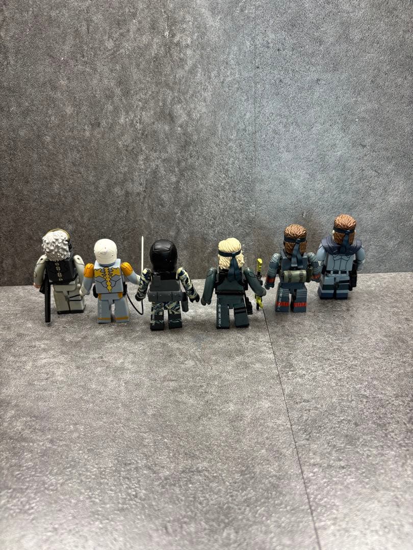 メタルギアソリッド キューブリック 6体セット フィギュア