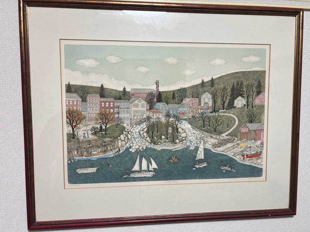 Cuca Romley 「Little Falls」 絵画 クカ ロムレイ