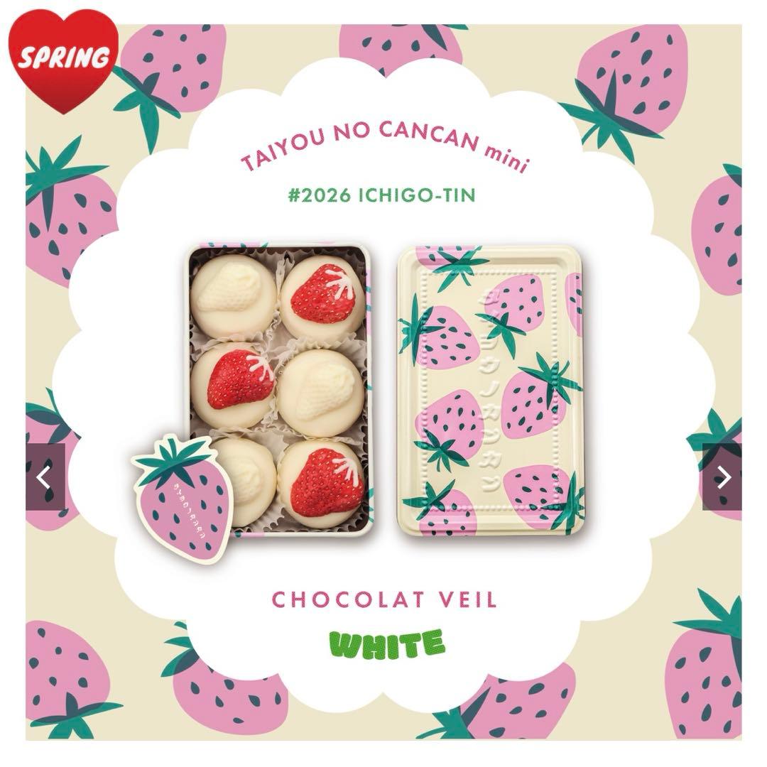 タイヨウノカンカン mini いちご缶 ビター ホワイト 太陽の塔 2つセット
