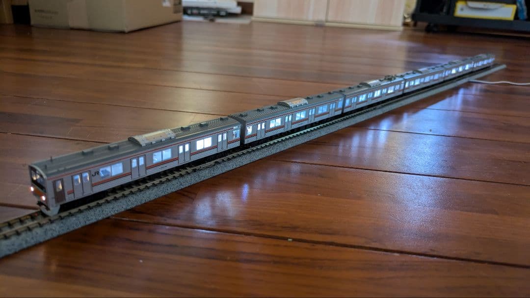 KATO205系武蔵野線8両セット(室内灯ジャンク付き)