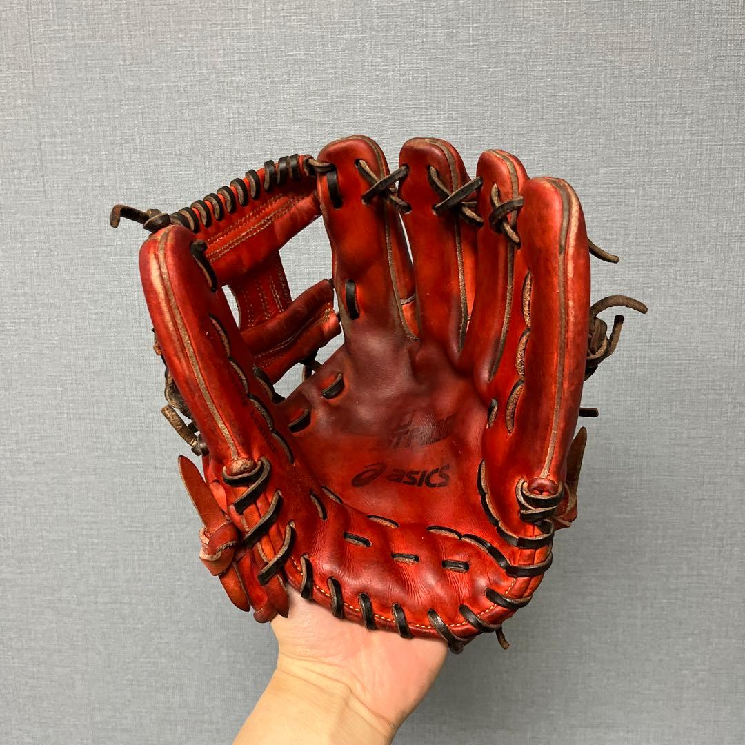 1158 アシックス ゴールドステージ 即戦力 硬式 内野手用グローブ