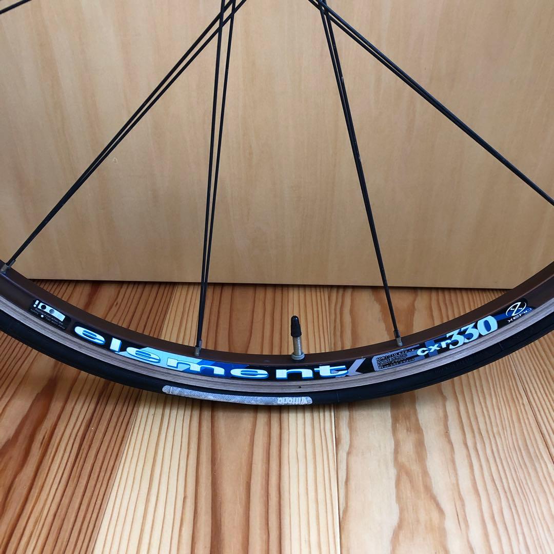 自転車ホイール前後セット　CS８速付き