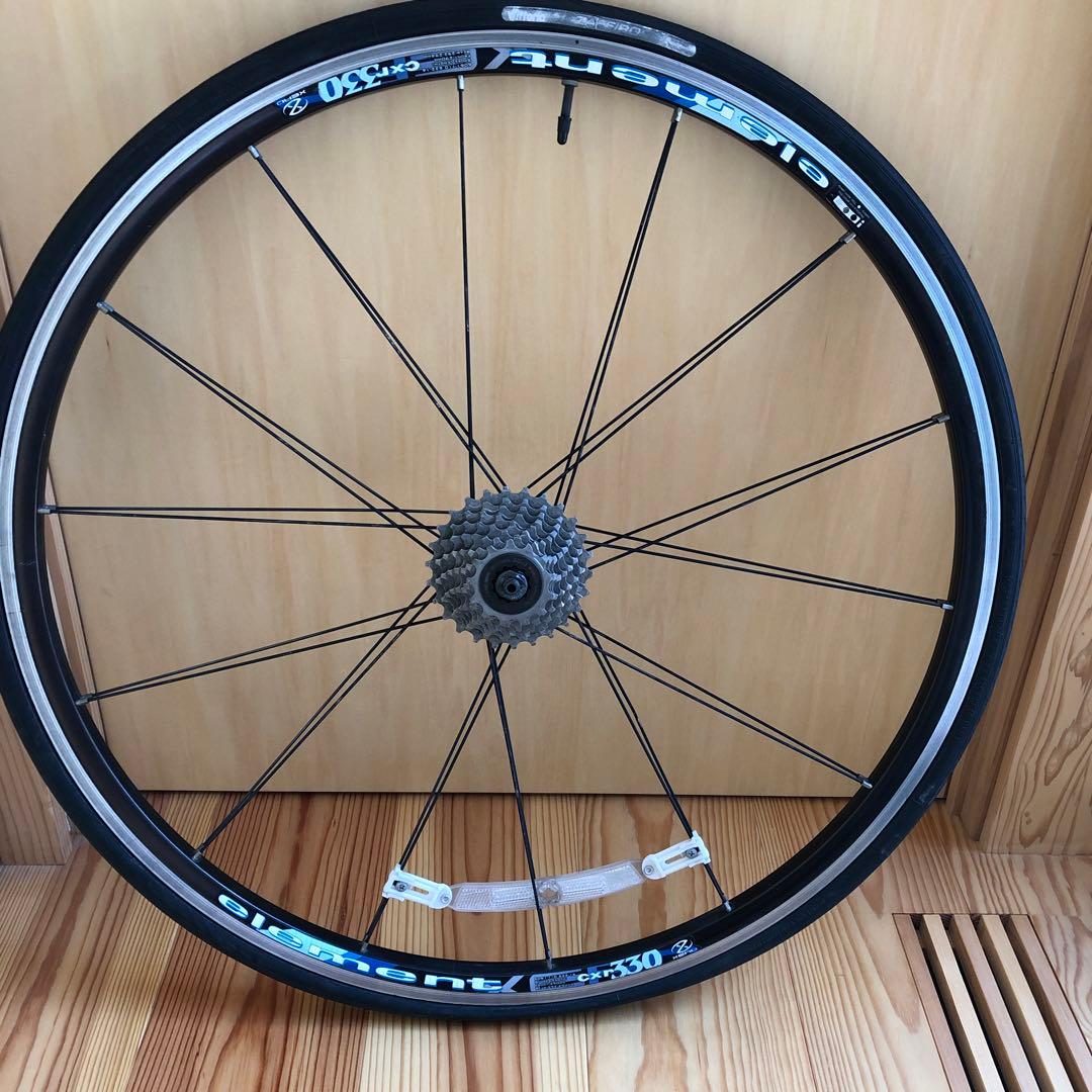 自転車ホイール前後セット　CS８速付き