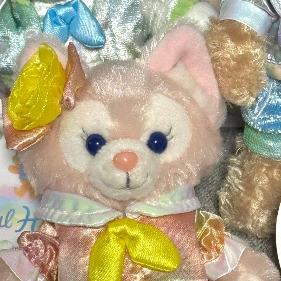 東京ディズニーシー　カラフルハピネス　ぬいぐるみバッジ　7体セット　コンプリート