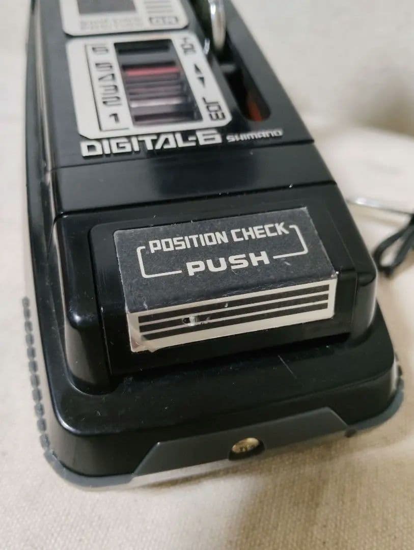 稀少新品 シマノ・ポジトロン デジタル6 シフトレバー スーパーカー自転車に