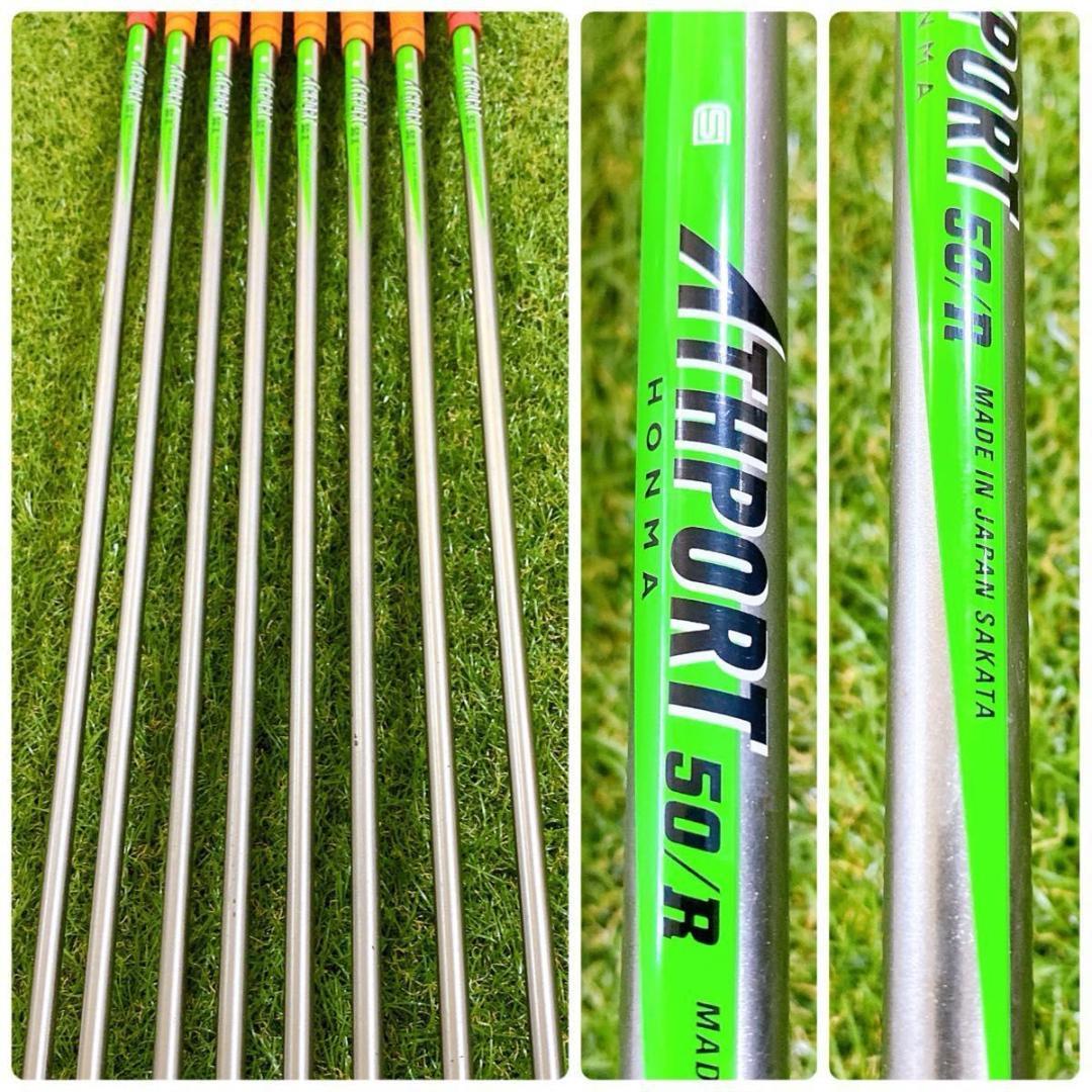 レフティ HONMA ATHPORT e+ ホンマ メンズアイアン 8本 左 R