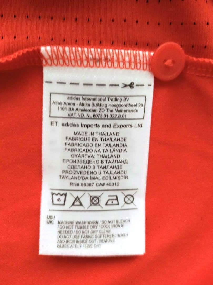 【美品】マンU エレーラ 17/18 CL仕様ユニフォーム Mサイズ