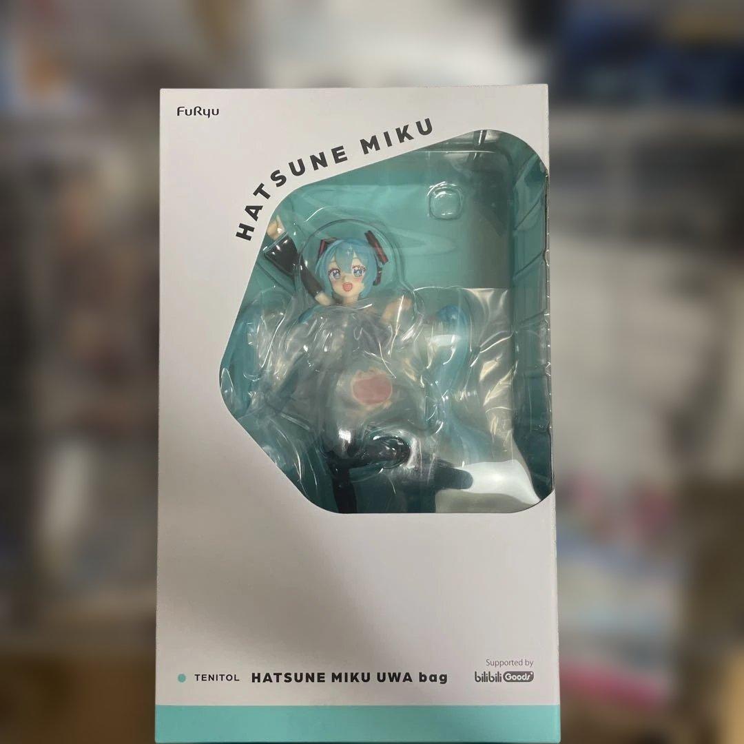 TENITOL 初音ミク UWA ふわふわ可愛い笑顔バッグ フィギュア　未開封品