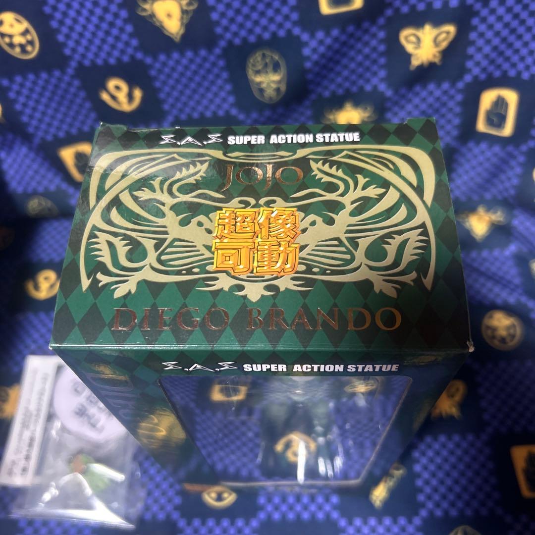 超像可動 ジョジョ ７部 スティール・ボール・ラン ディエゴ・ブランドー 特典付