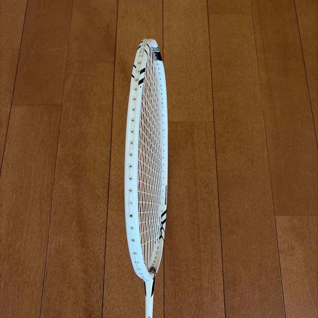 バドミントンラケット 2本セット L5 ホワイト/ブラック