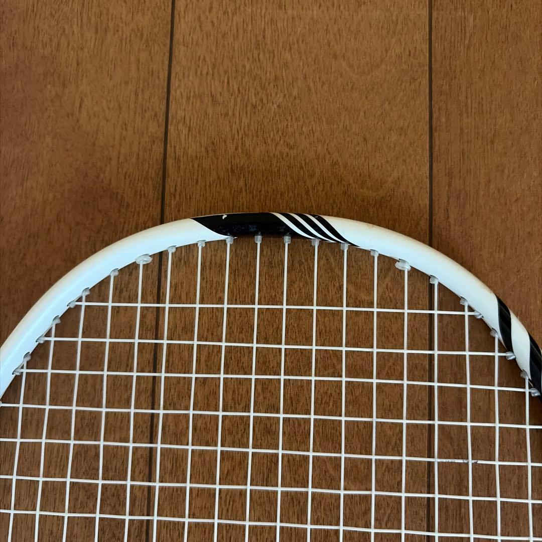 バドミントンラケット 2本セット L5 ホワイト/ブラック