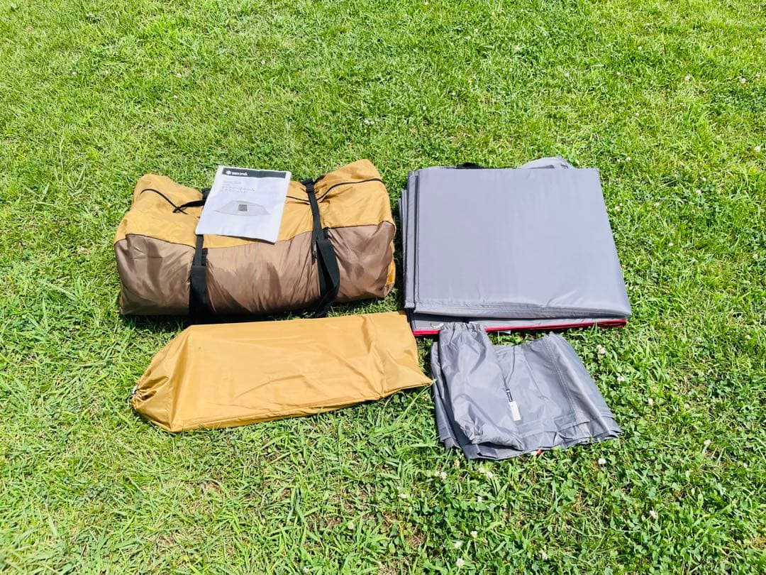 美品スノーピーク　エルフィールドテント　インナーマットシート付き　(ペグ無し)