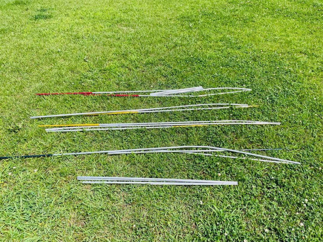 美品スノーピーク　エルフィールドテント　インナーマットシート付き　(ペグ無し)