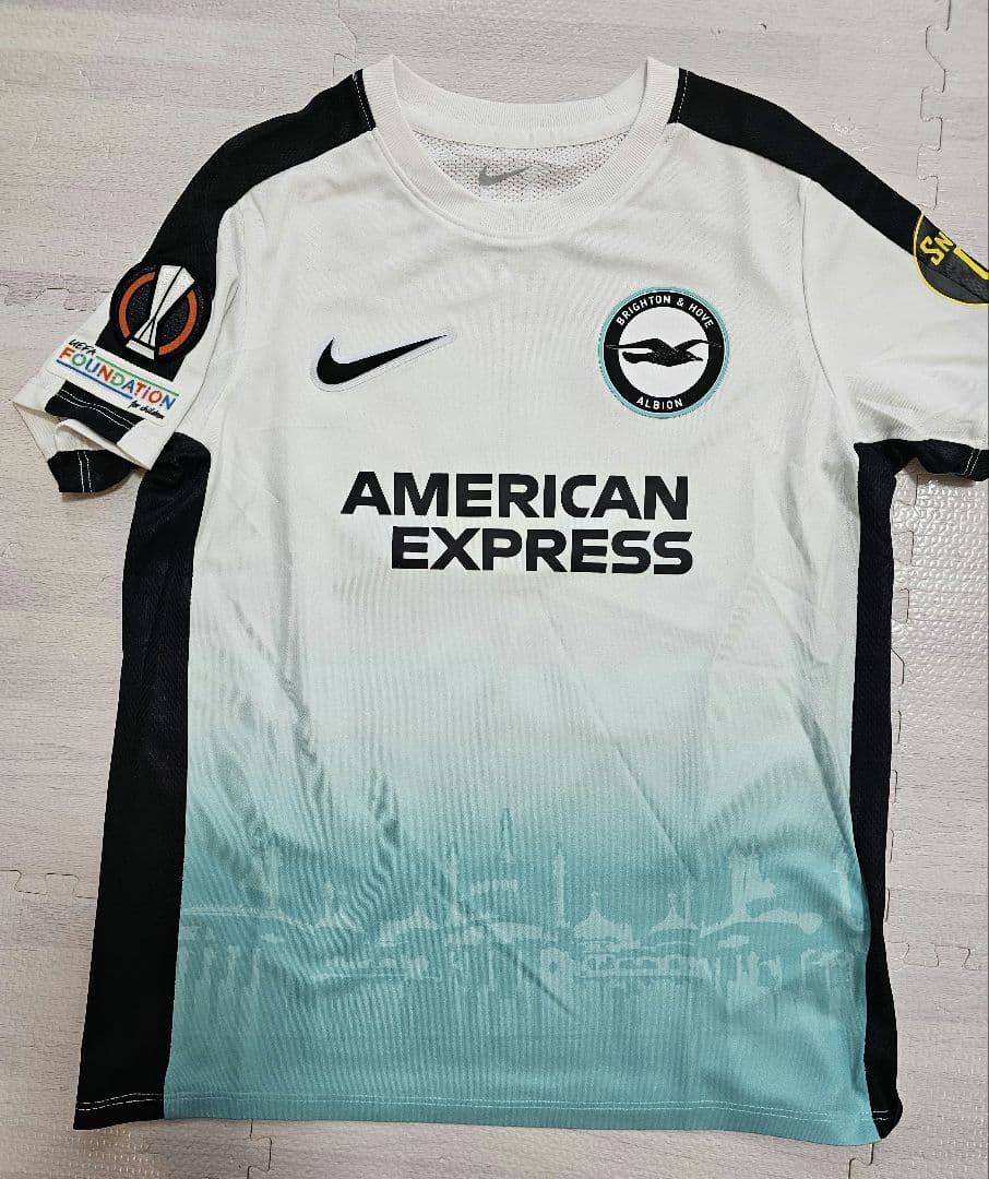 正規品☆ユースS　ブライトン　三笘選手　EL出場記念ユニ