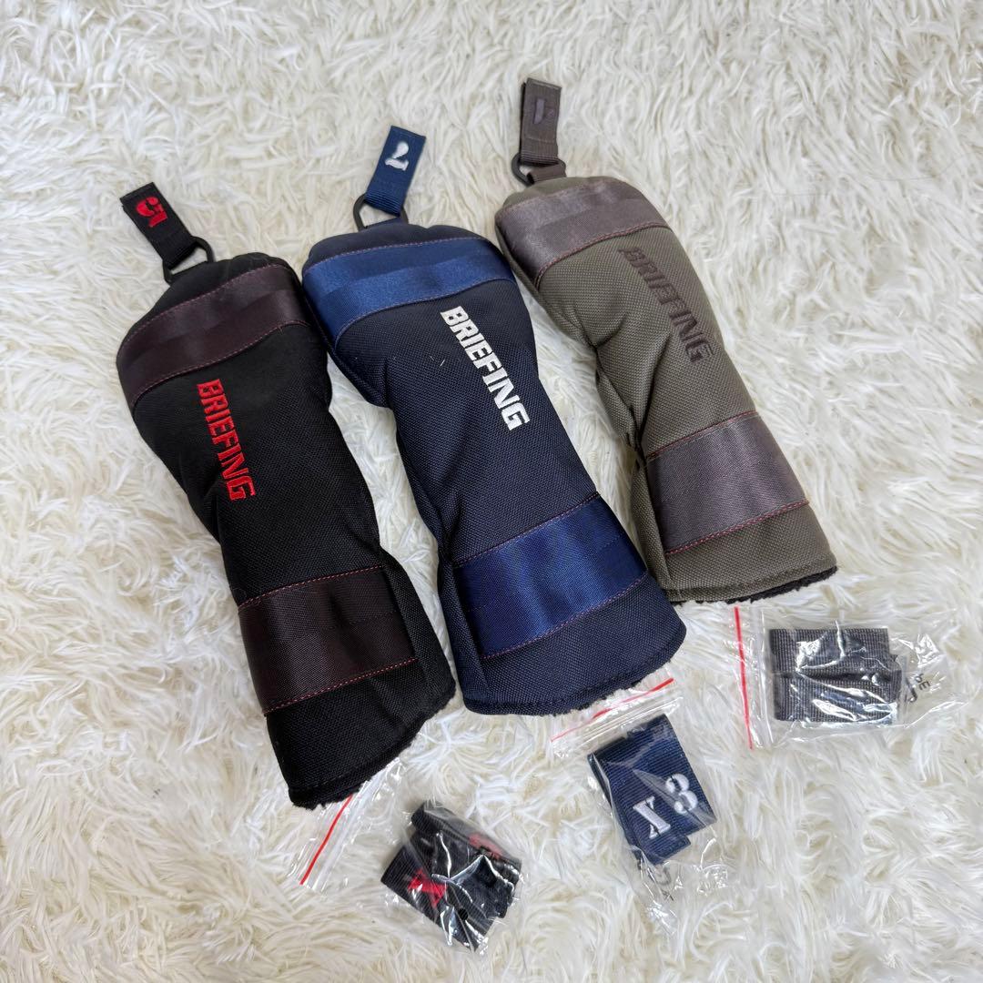 【ブリーフィングゴルフ】極美品 キャディバッグ CR-4 ♯02 ネイビー