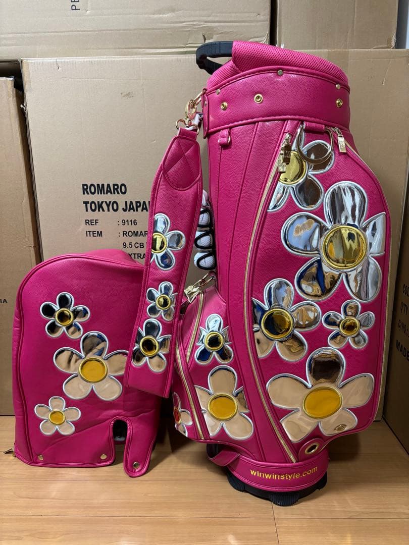 WINWIN STYLE ウィンウィン スタイル キャディバッグ ローズ