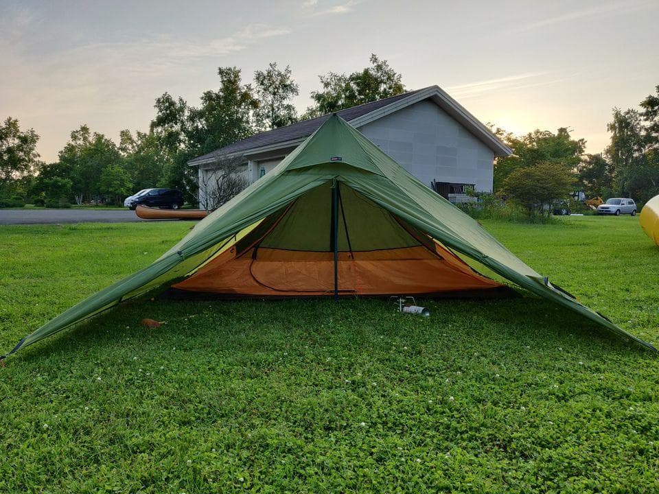 Luxe Minipeak 2 ワンポール テント(シェルター)、三角テント