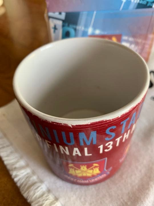入手不可能06 West Ham United FA Cup決勝進出マグカップ