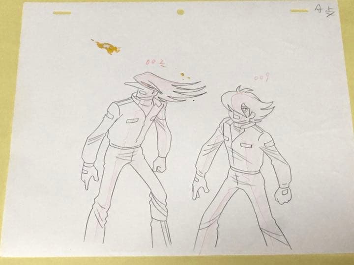 ●サイボーグ009● オープニング & #1 動画セット　(セル画)石ノ森章太郎