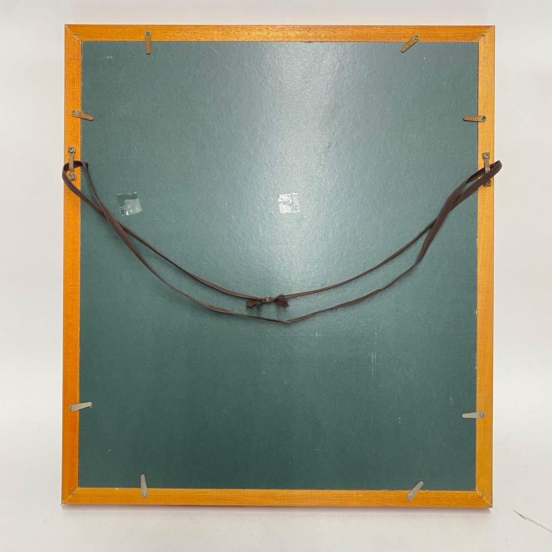 SF35 小磯良平 複製画 1978制作 若い女 エッチング サイン 額装