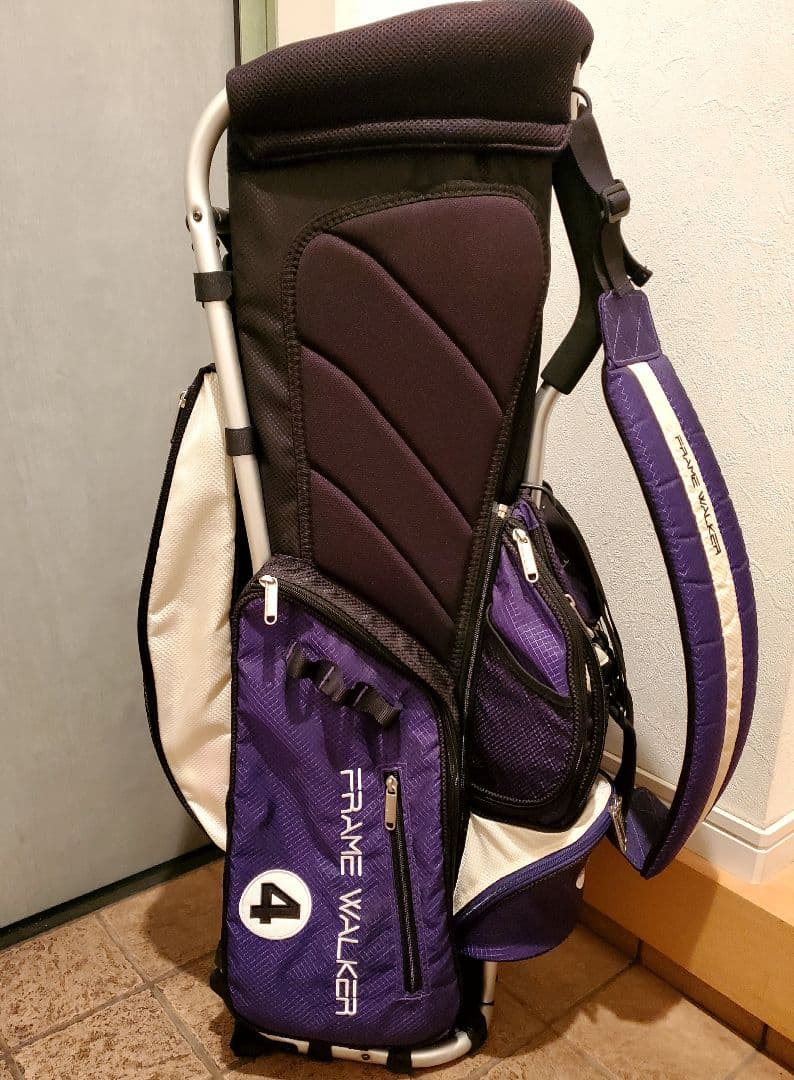 希少 ミズノ フレームウォーカー キャディバッグ nine ball