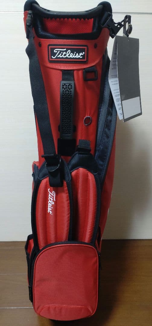 Titleist 赤 キャディバッグ 新品未使用品