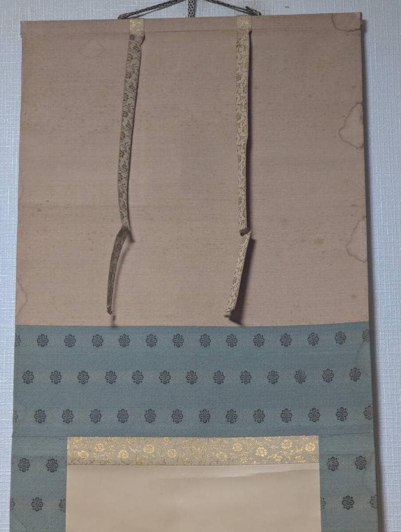 【真作】掛軸　吉田醇一郎　漆絵　獅子舞の面と干支飾り図　吉兆飾り　T160