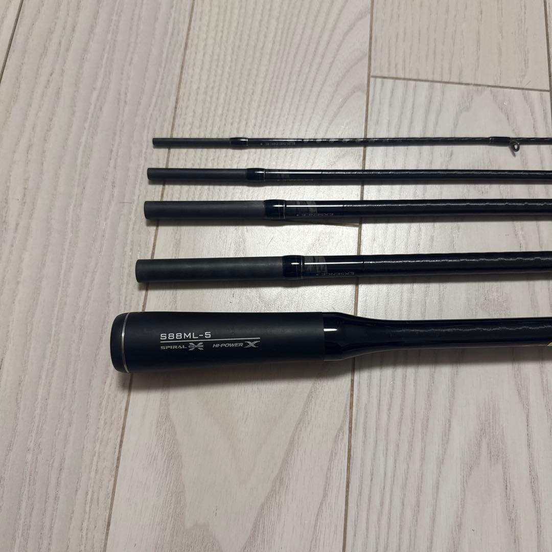 シマノ　エクスセンス MB S88ML-5 パックロッド　マルチピース
