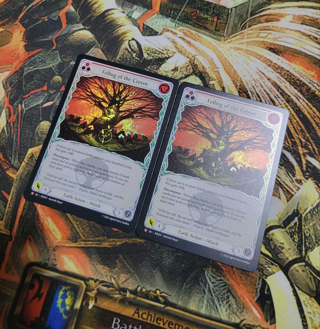 その他 Felling of the Crown foil FAB