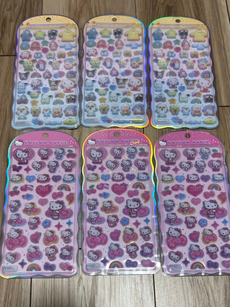 シール　まとめ売り　たまもり　マシュマロ　ボンボンドロップシール コットンパフィ