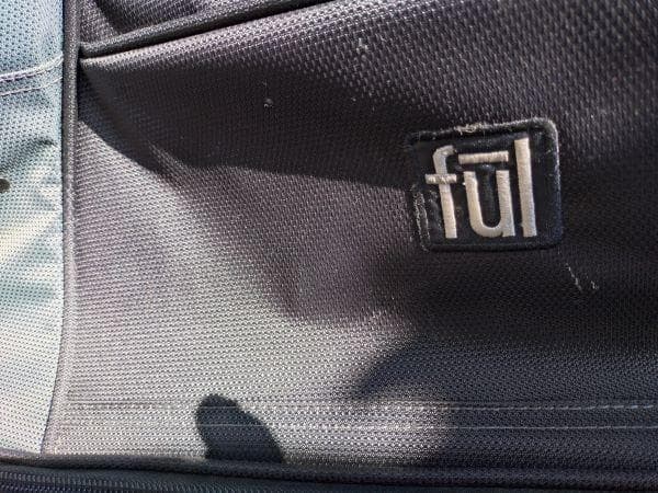 Y【中古品】FUL　キャリーバッグ　スーツケース　黒　S