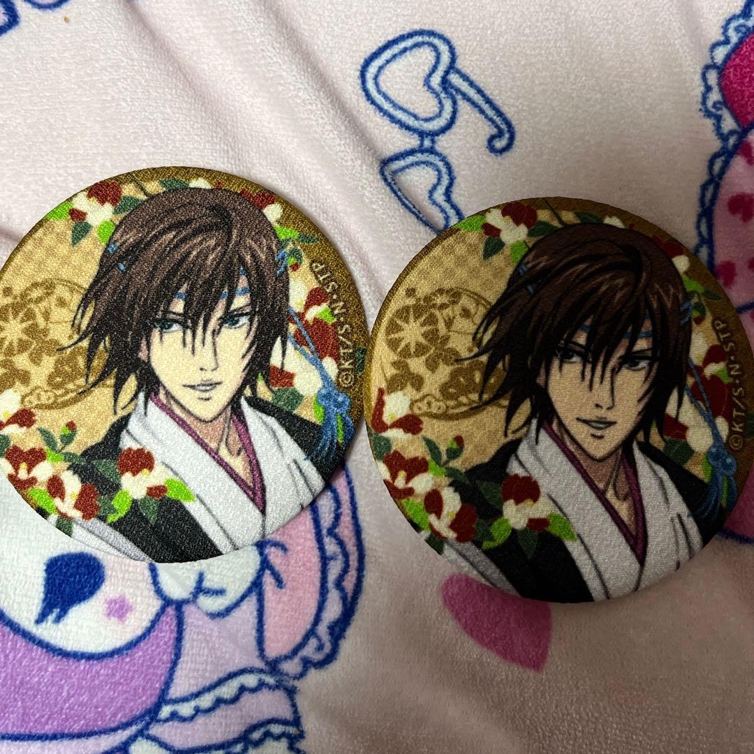 テニスの王子様 テニプリ 不二周助 クロス缶バッジ 缶バッジ 布缶バッジ