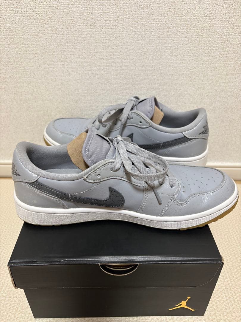 美品 完売カラー ナイキ エア ジョーダン 1 ゴルフシューズ 26.0㎝