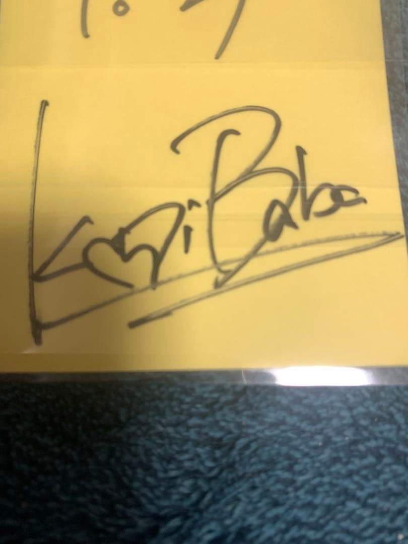 kvibabaフリーライブ　サイン　ステッカー