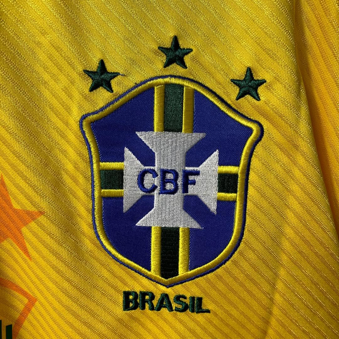 【★ロマーリオ】 サッカー 94 ブラジル代表 ユニフォーム 11番 XL 希少