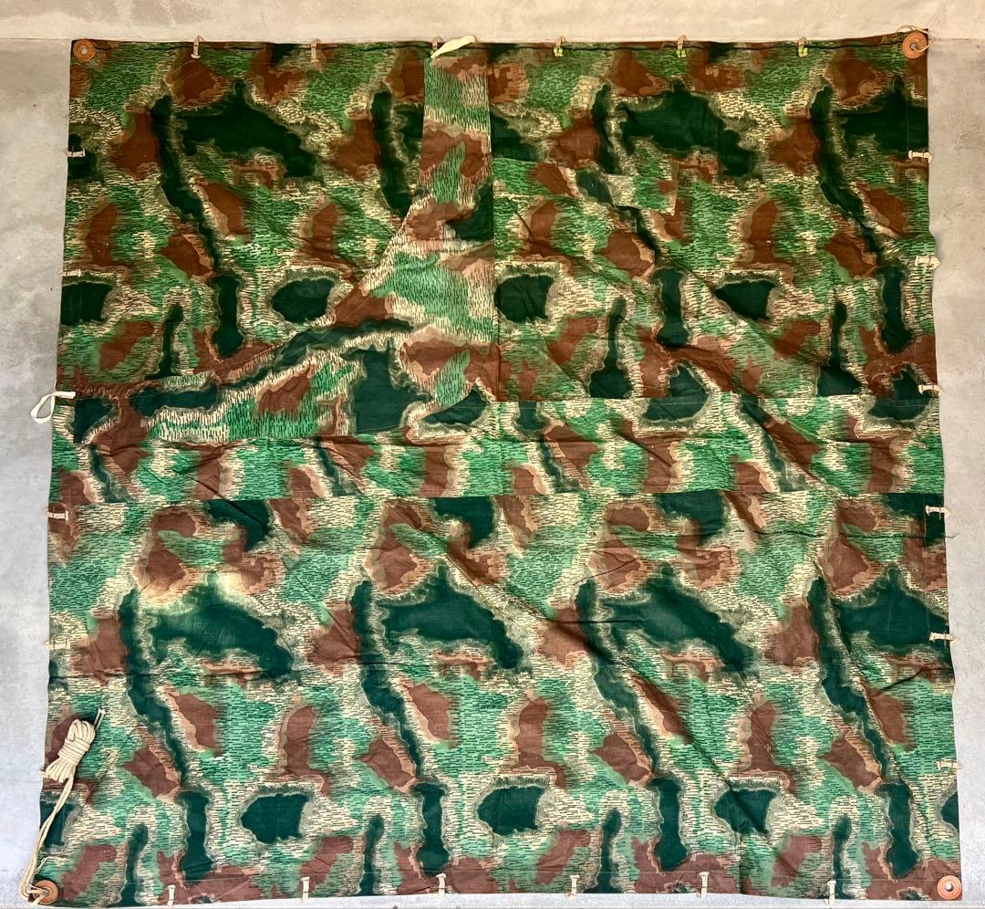 ３枚セット チェコスロバキア軍 軍幕 チェコ軍幕 テント キャンプ 実物 タープ