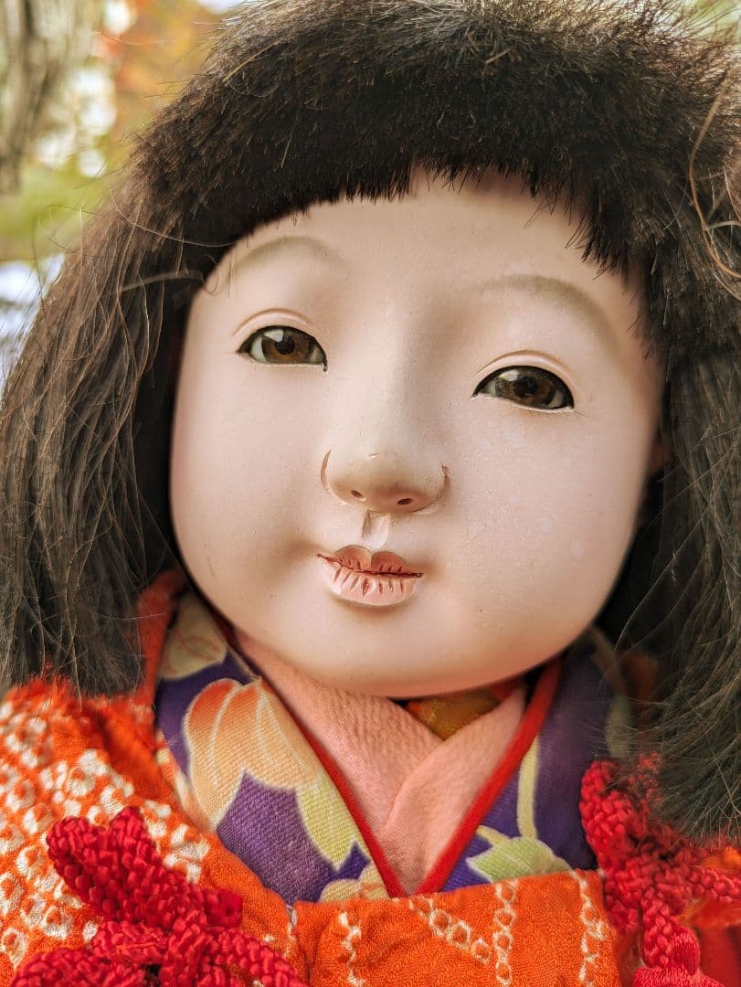 12号　昭和初期　戦前　作者不明市松人形　ビスクドール　ひな祭り