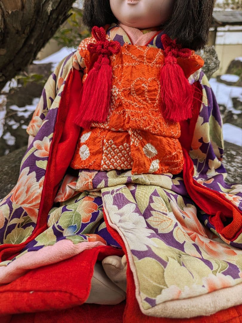 12号　昭和初期　戦前　作者不明市松人形　ビスクドール　ひな祭り