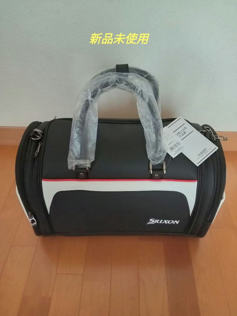 値下げ【新品未使用】Srixon ダッフルバッグ ブラック/ホワイト/レッド