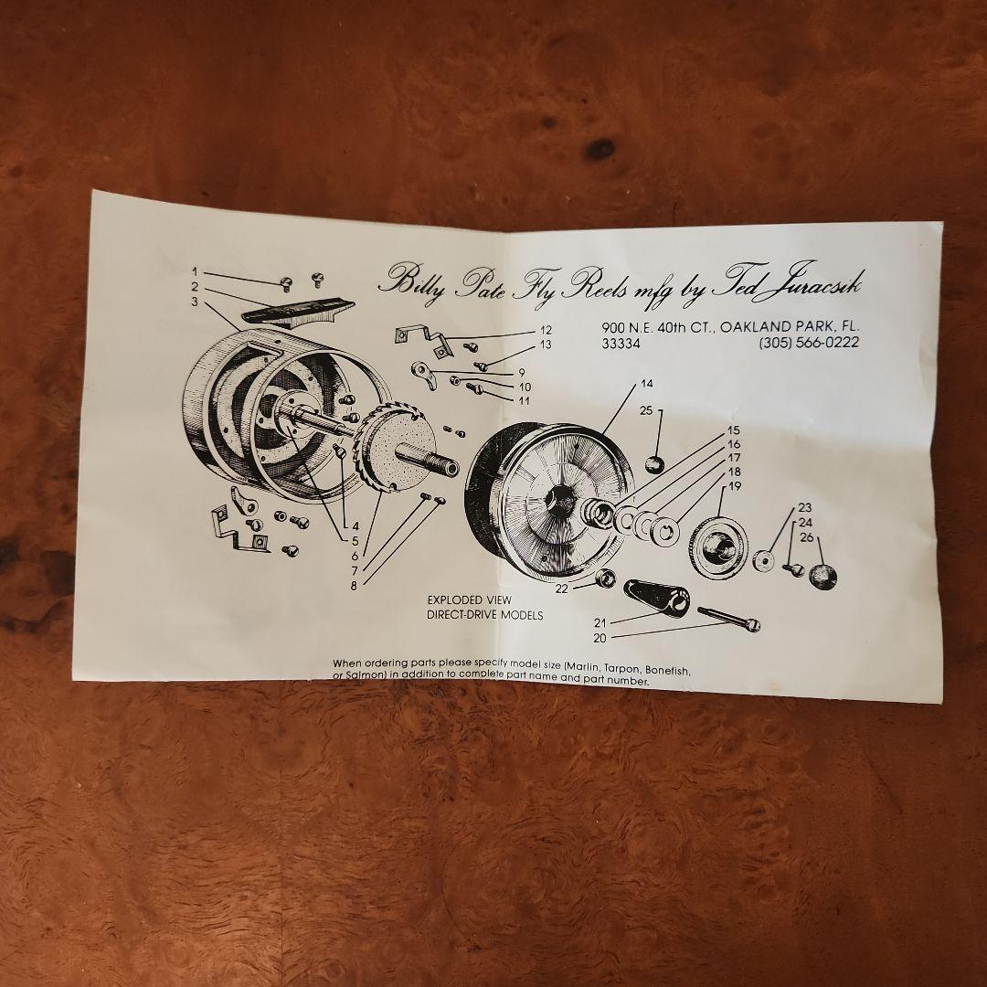 レア未使用 TIBOR Billy Pate Reel TARPON